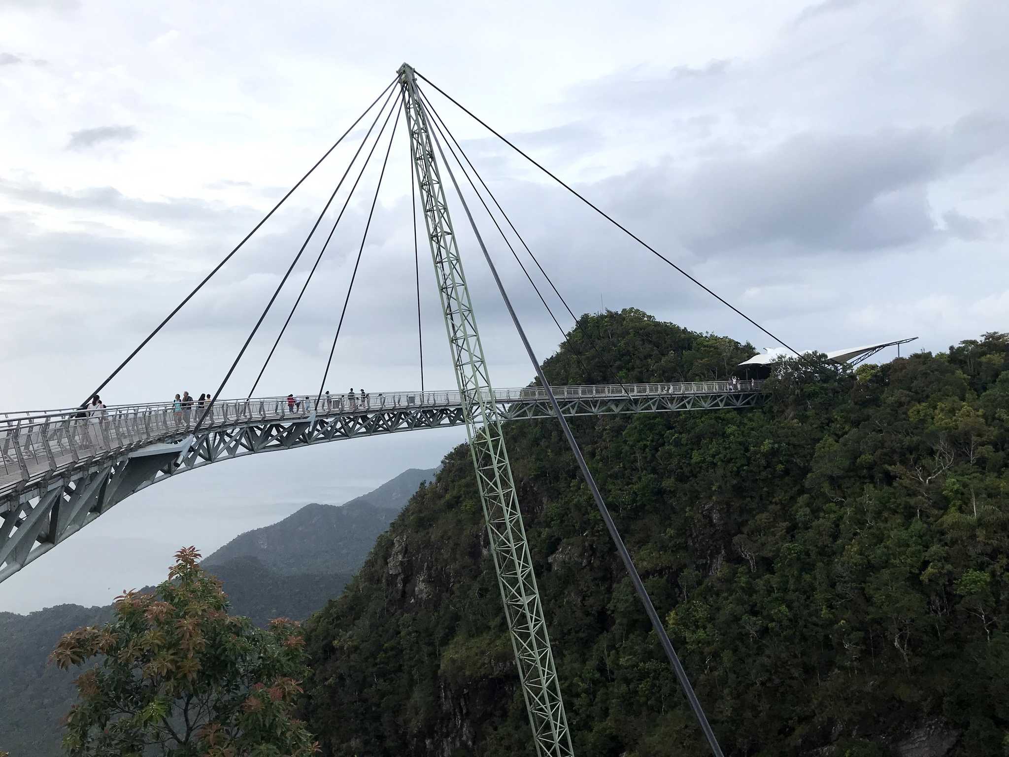 Longest single point suspension bridge, Langkawi